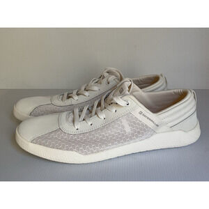 Caterpillar CAT White Mesh Sneakers Lightweight Casual Shoes NEW with Tags